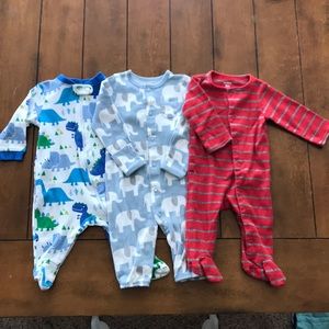 Set of 3- 3 months sleepers